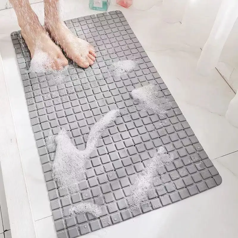

Non-Slip PVC Floor Mat with Massage for Hotels and Household Toilets Bath and Shower Bathtub Bath Mat Suction Cup Design