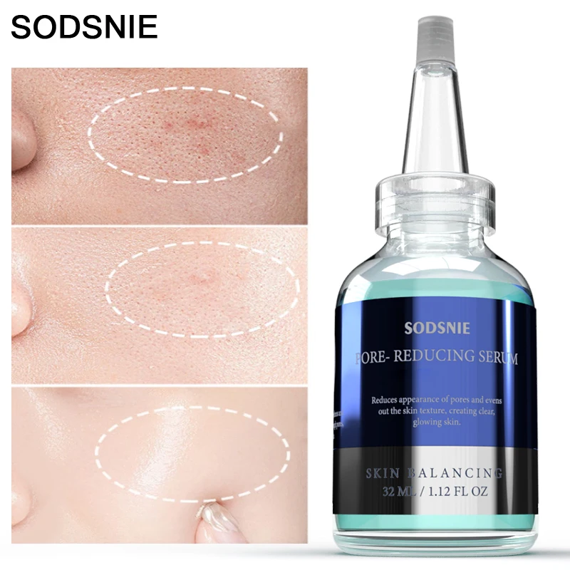 

Pore-Reducing Serum Moisturizing Repairing Desalinating Pore Oil Control Anti-Aging Anti-Drying Whitening Skin Care 32ml