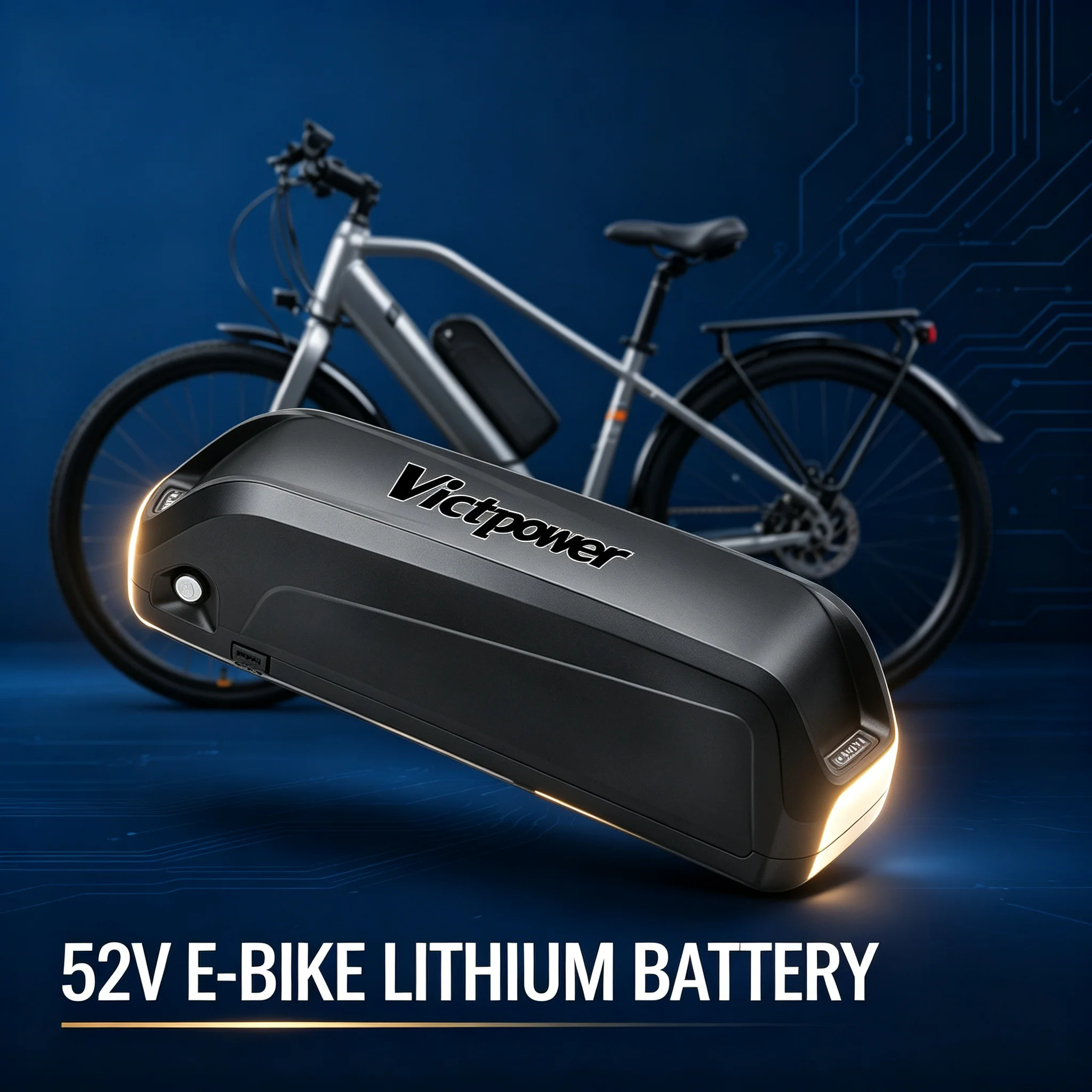 VICTPOWER 52V 10Ah 20Ah Electric Bike Battery Pack for G80 аккумулятор 48v batteria de litio bicicletta Lithium Ion Batteries