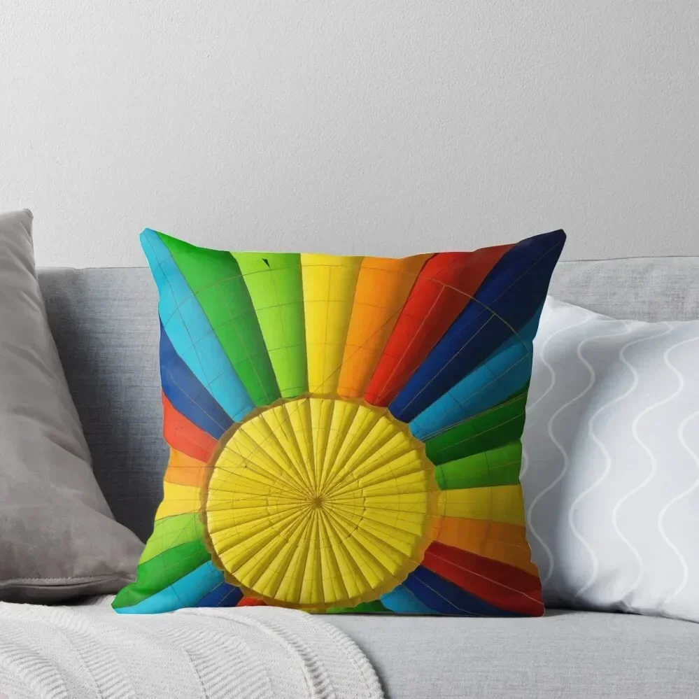 

Inside of a Hot air balloon Throw Pillow Christmas s Covers home decor items pillow pillowcase covers for pillows pillow