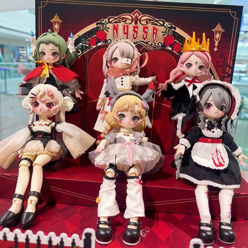 

Nyssa Eerie Nightmare Series 1/12 Bjd слепая коробка в готическом стиле аниме фигурка суставы могут быть движущимися фигурки Коллекционные игрушки