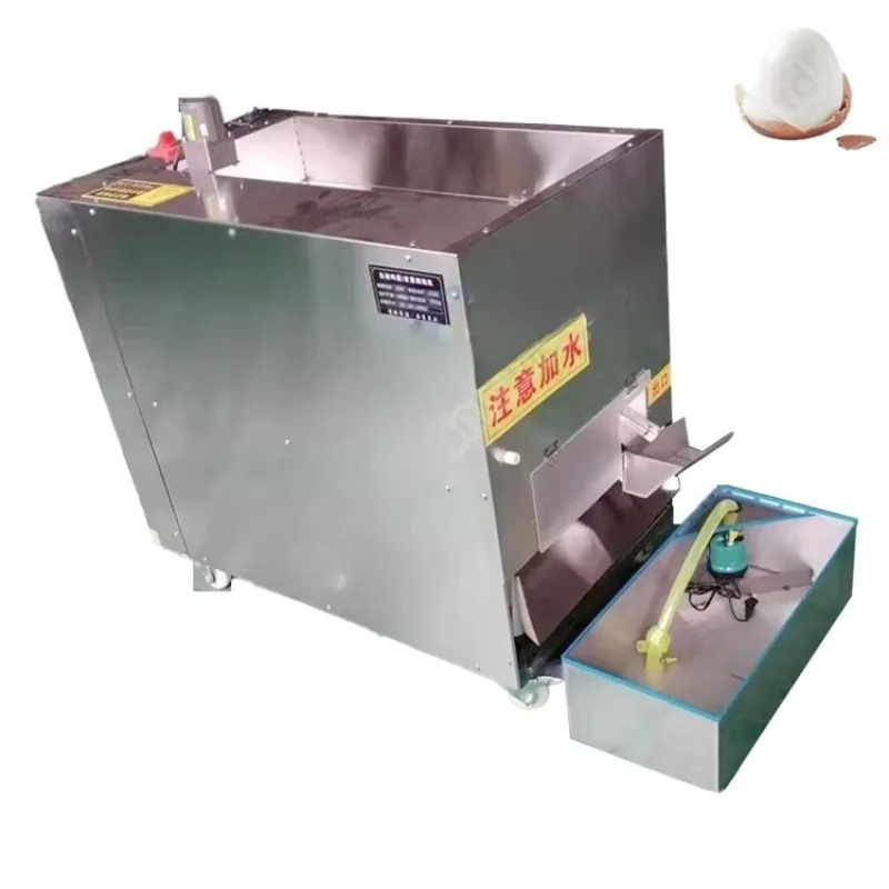 Customized Automatic Steel Egg Peeler for Hard-Boiled & Soft-Boiled Eggs Cooking Equipment for Food Shops Retail & Hotels