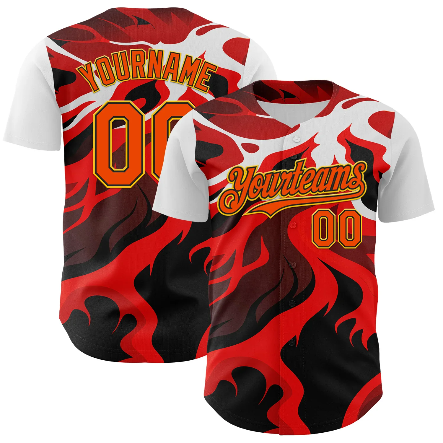 PLstar Cosmos baseball jerseys can be customized with names numbers, retro floral patterns, 3D printed , and a street  style -6