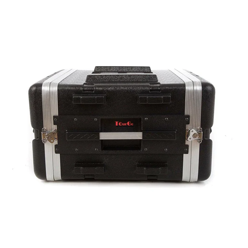 Caixa de rack ABS de profundidade de polegadas 4U 6U 8U 10U 12U com alças e rodas