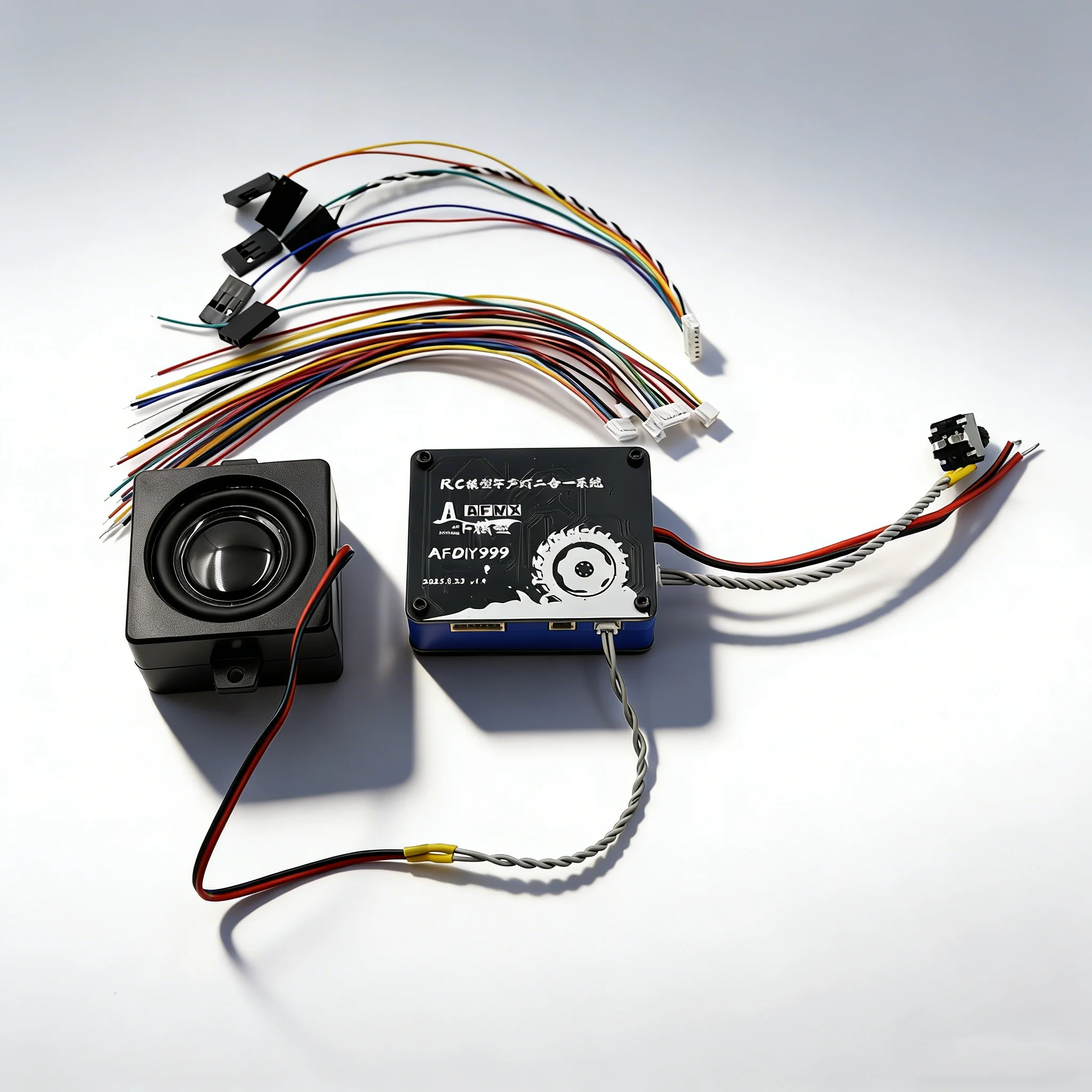 

Звуковая группа для моделей автомобилей 1:14, совместимая с радиоуправляемыми грузовиками Tamiya 1/14: SCANIA 770S, VOLVO 750, Mercedes-Benz ACTROS 3363, MAN, LESU. Запчасть для автомоделей.