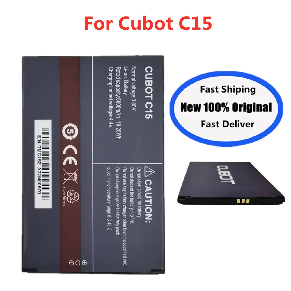 

Новый оригинальный аккумулятор C15 5000 мАч для мобильного телефона Cubot X30, аккумулятор на складе