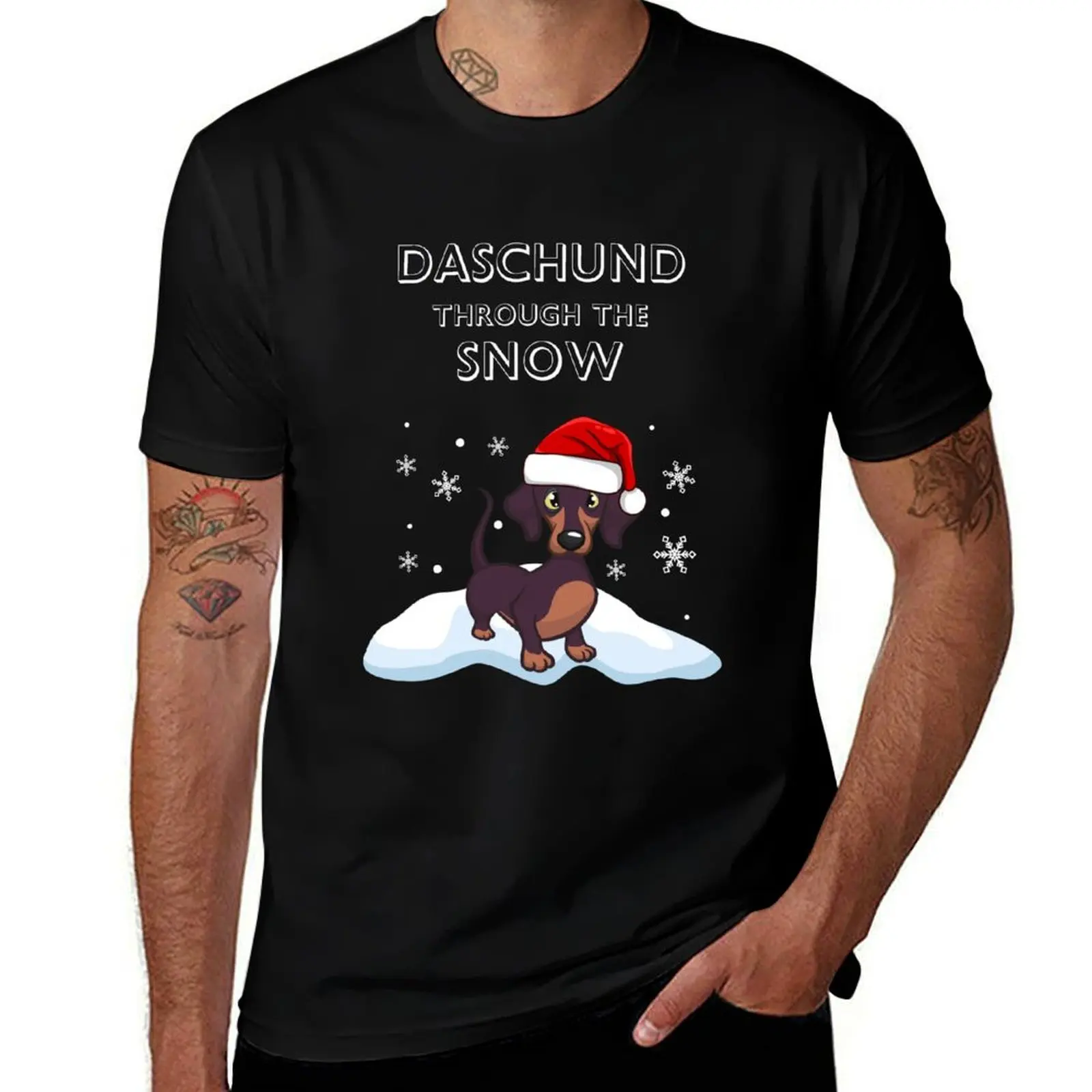 

shirts for man man T-Shirt soft shirts t Daschund T-Shirt through shirt the man graphic cotton t cotton t Snow
