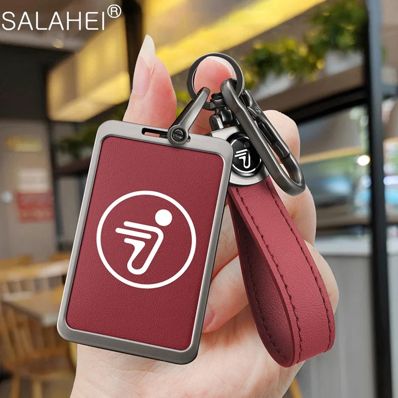 Fashion Car Logo Romote Control Key Cover Protector Case Keyring Shell Holder for Ninebot M95C M85M N70 Keychain Box Accessories