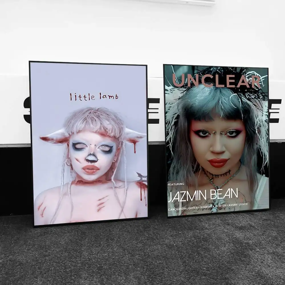 Singer J-Jazmin B-Bean Album Poster Print A5 A4 A3 A2 Wall Art Decor For Room Office Gift For Fans