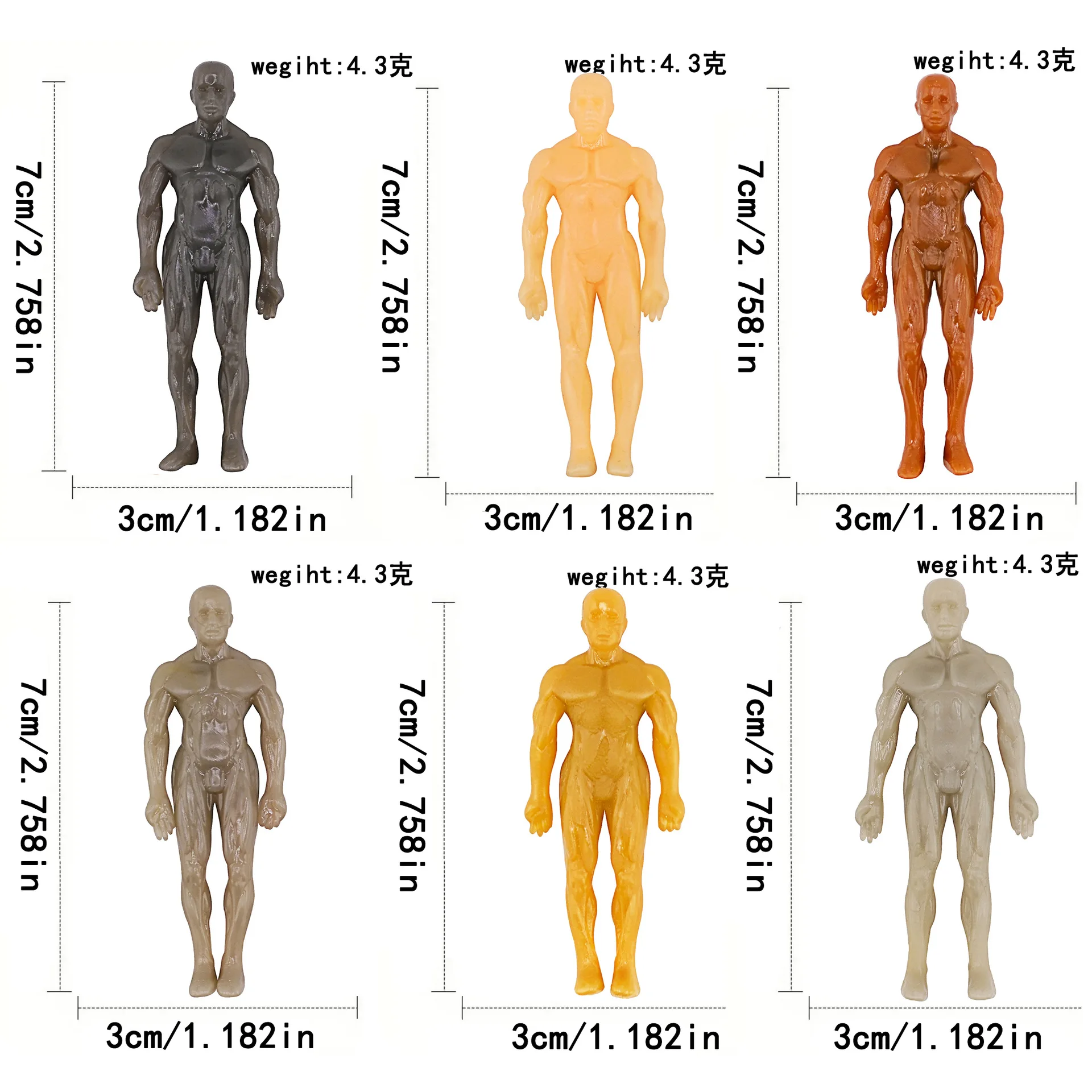 10-20 pezzi catapulta corpo umano appiccicoso rotolante uomo appiccicoso crawler corpo elastico scalatori da parete divertente flessibile arrampicata giocattolo da parete appiccicoso
