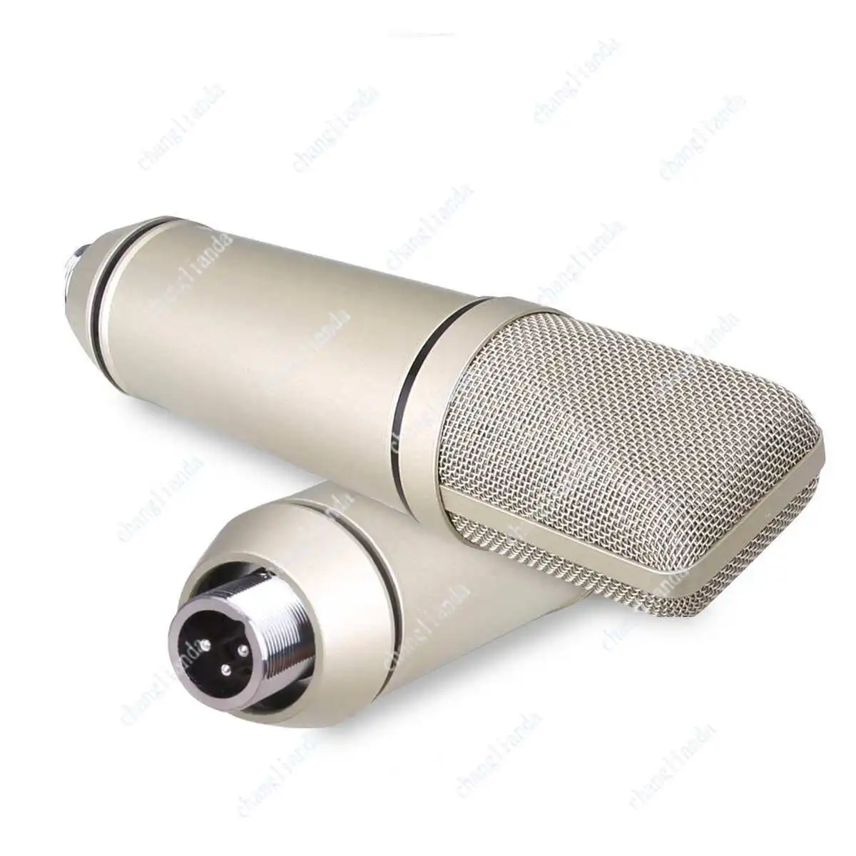 1PCS U87 Condenser Microphone Kit 34MM Large Diaphragm Studio Recording Live Streaming Vocal Broadcast Audio Mic
