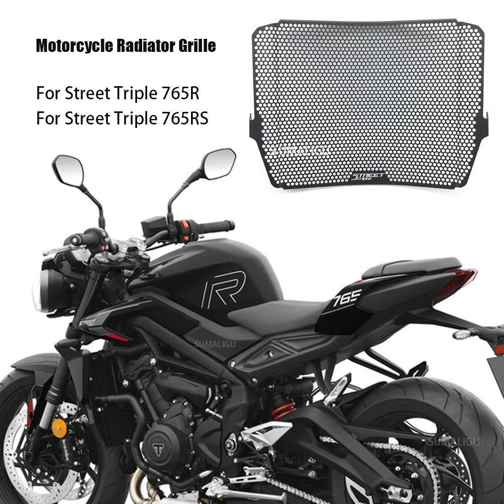 

For Triumph Street Triple 765/R/S 765RS 660S 2021-2024 Motorcycle Accessories Radiator Grille Cover Guard Protection Protetor