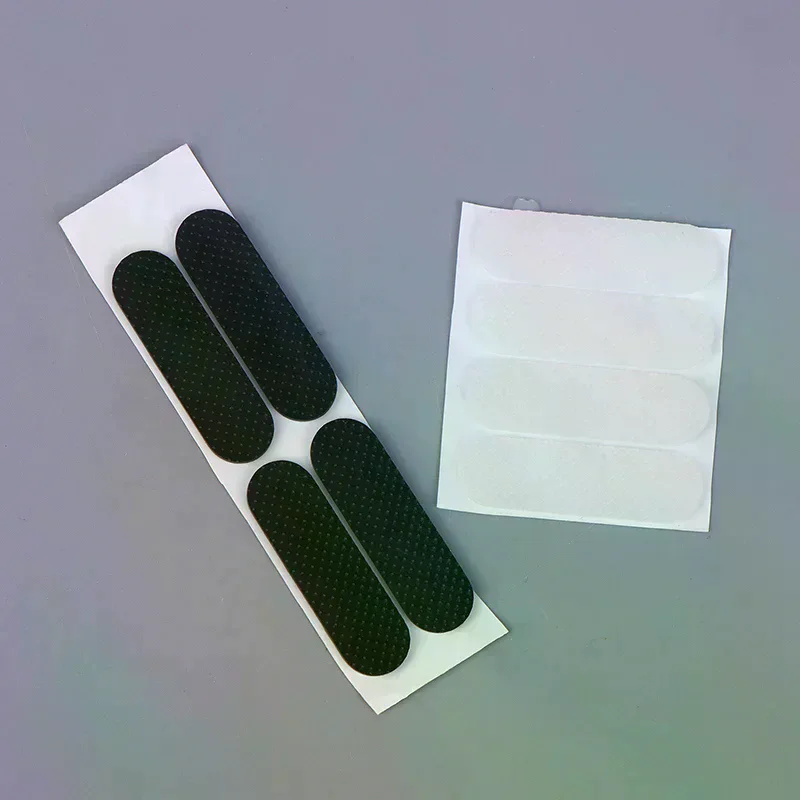 Silicone 4PCS 1.8mm for Black Rubber Feet Thickness Anti-slip Self-adhesive Shockproof Protective Pad