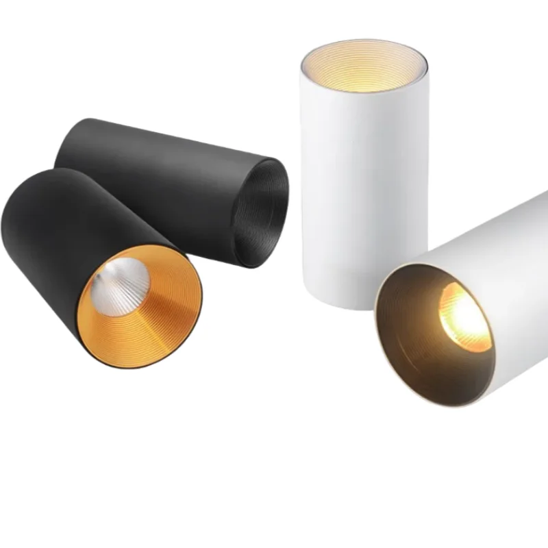 

Surface Mounted Anti-Glare LED Downlights 9W 12W 15W 18W 21W Epistar Chip Dimmable COB Ceiling Lamps Spot Lights AC85-265V