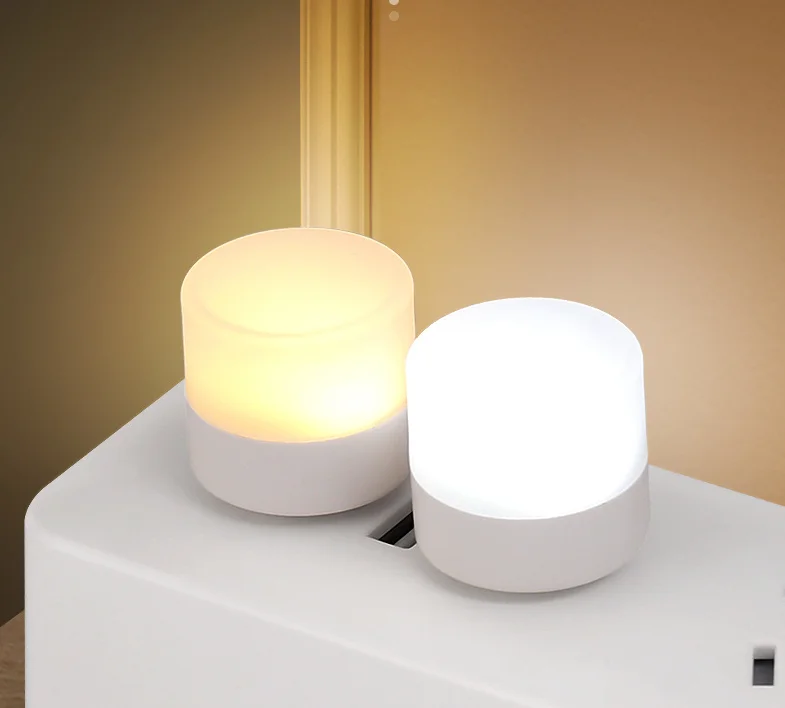 Wireless Bedside Eye-protecting Decorative Item for The Bedroom Creative Atmosphere USB Plug-in Night Light Suitable for Cars