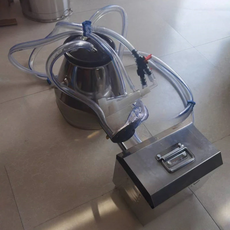 

20-литровая корова с насосом для овец, доильный аппарат, аксессуары для доильного аппарата для коров и овец из нержавеющей стали