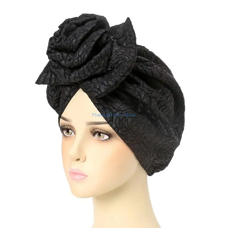 

652B Stylish Stretch Head Wrap Hijab Turban for Women Hair Accessory Comfortable Head Scarf Wrap Elastic Turban