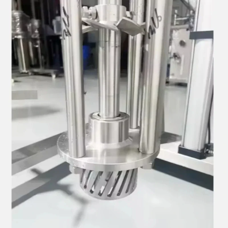 Conditioner  Paste Lift Emulsifier Emulsion Stirrer Batch Alginate Homogenizer High Shear Mixer