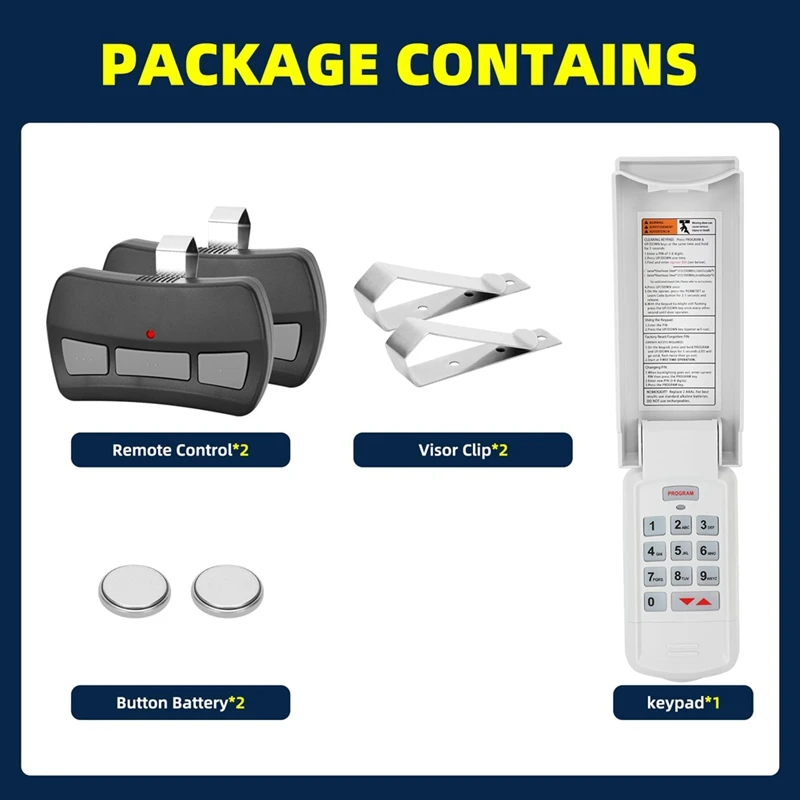 Устройство открывания гаражных ворот, дистанционная клавиатура, пульт дистанционного управления для открывания гаражных ворот Genie, сменный пульт дистанционного управления GITR-3 OCDTR-3 37517S