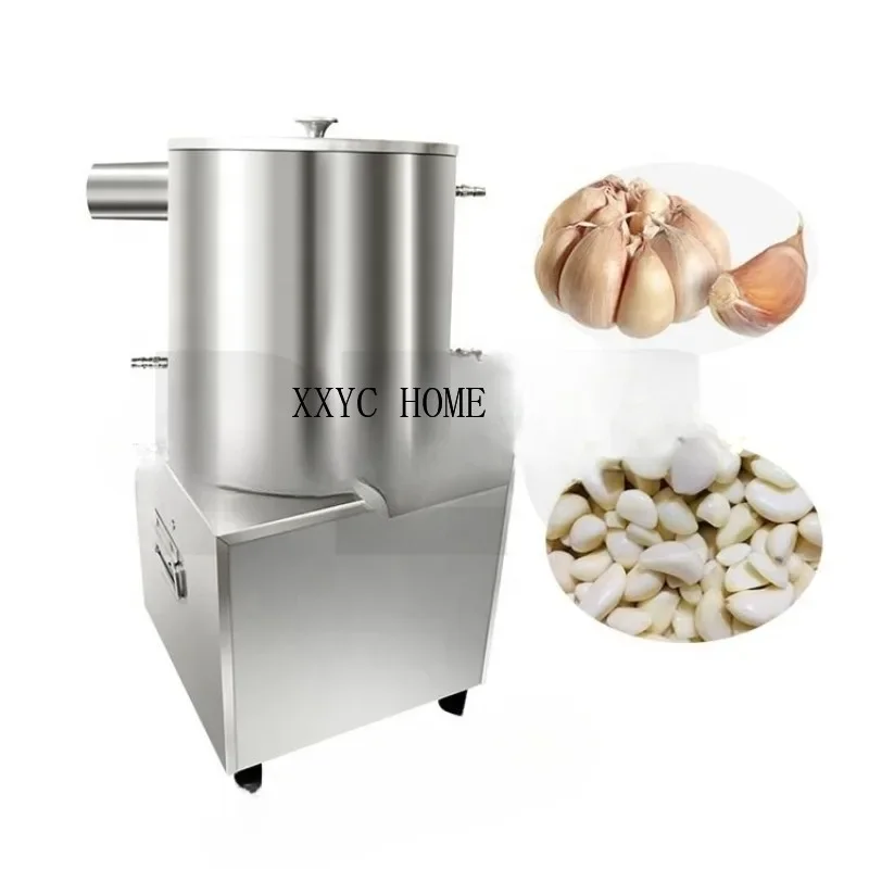 Hot Sale Small Air-Operated Dry Garlic Peeling Machine Garlic Separating Processing Machine Garlic Skin Remover Stainless Steel