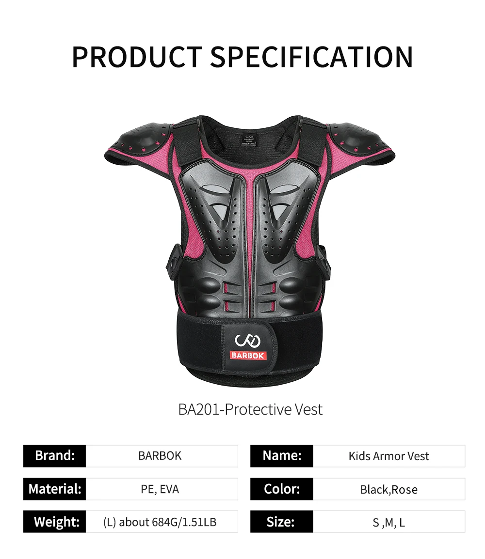 WOSAWE-Protecteur de motocross pour enfants, Glaarmor D343, Veste de moto tout-terrain, Équipement de course, Protection extérieure infectieuse