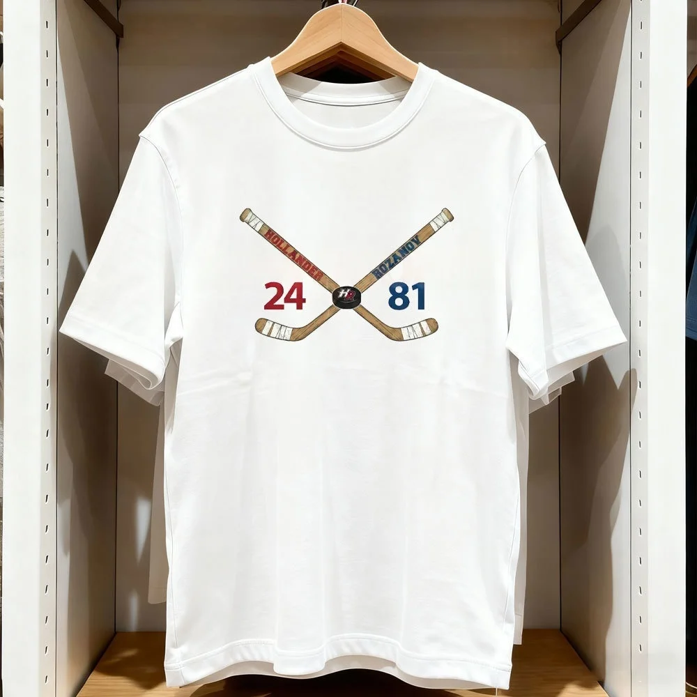 2026 Hockey Romance T-Shirt Hollanov Heated Competition Shane Hollander Ilya Inspired Tops for Men Women Casual O-Neck Clothing