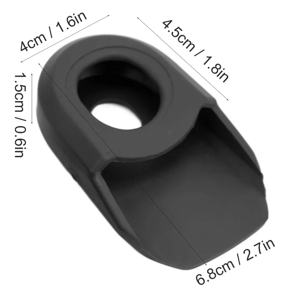 1 pair Bicycle Crank Arm Protector Silicone Sleeve Caps for Pedal Crankset Scratch Resistant Bike Accessories