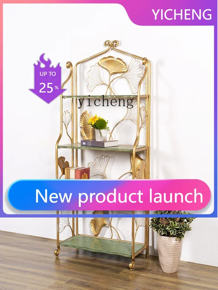LYY   retro shelf American solid wood bird cage rack floor display rack