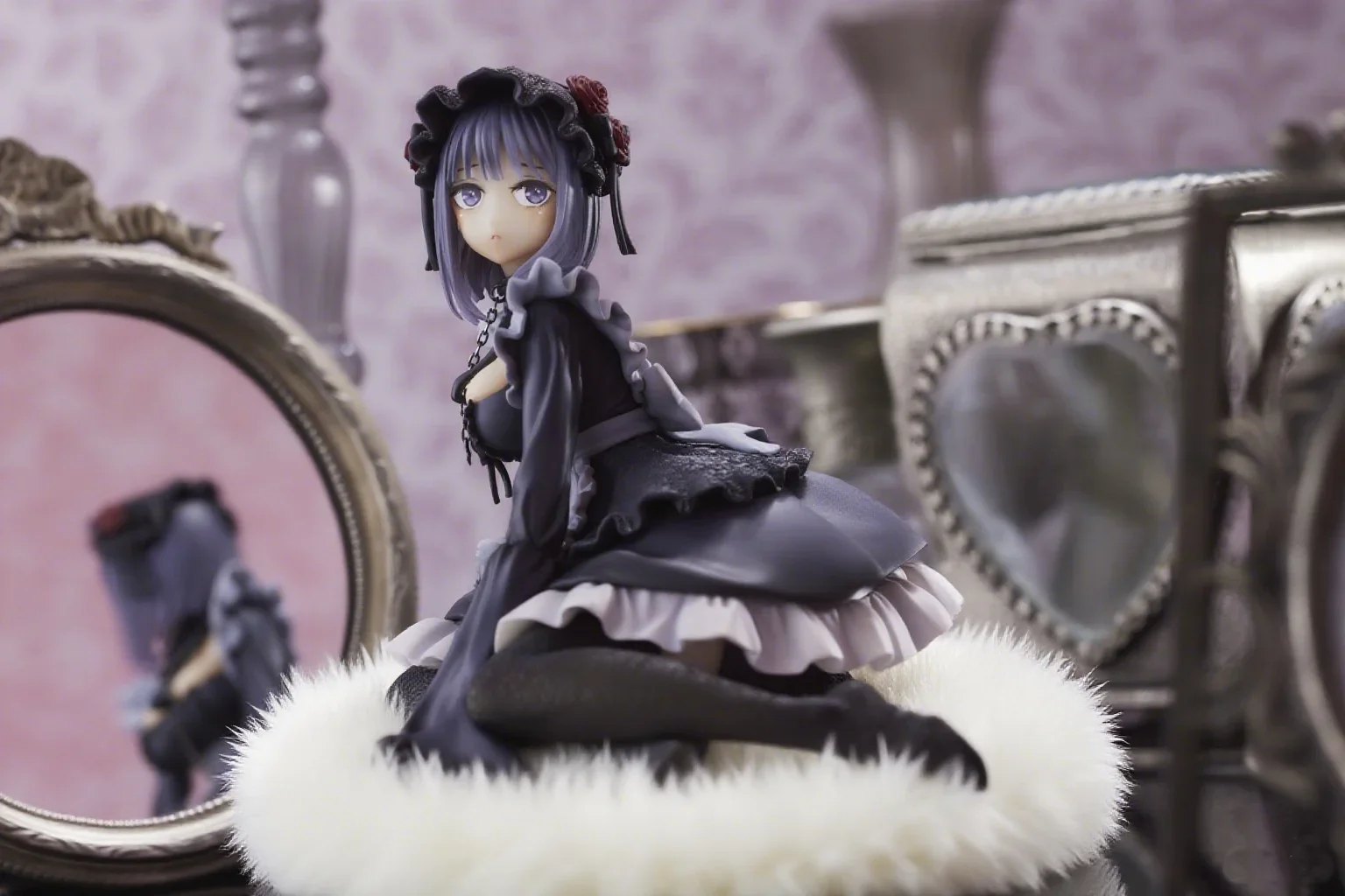 2 Arten My Dress-Up Darling Anime-Figur Schwarzes Dienstmädchen-Outfit Kitagawa Marin Actionfigur Shizuku Kuroe Figurine Sammlungsmodell – Detail 3