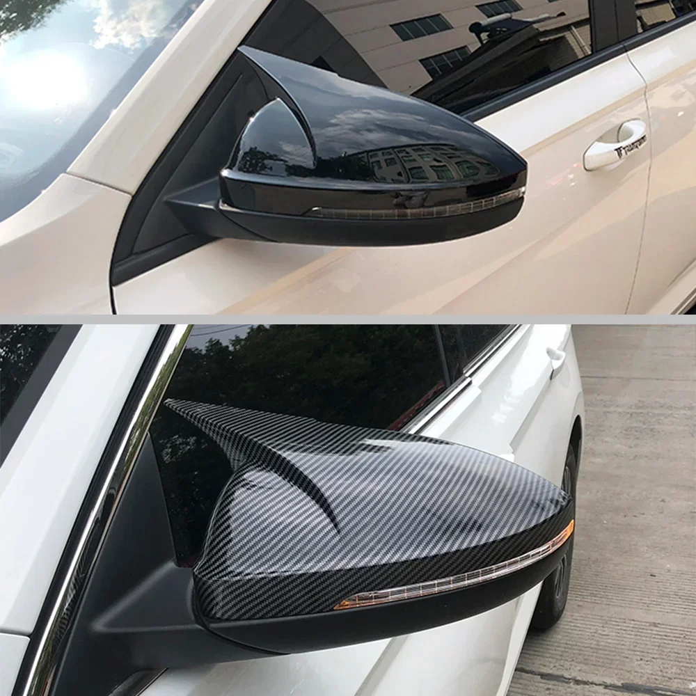

1 Pair Car Rearview Mirror Cap Side Mirror Covers For Volkswagen VW JETTA MK6 Passat B7 Scirocco Beetle CC Eos Car Styling