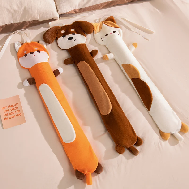 

Лидер продаж, сумка для горячей воды с мультяшными животными, плюшевые игрушки, теплые, уютные, съемные, теплые, подушка, милый зимний компаньон