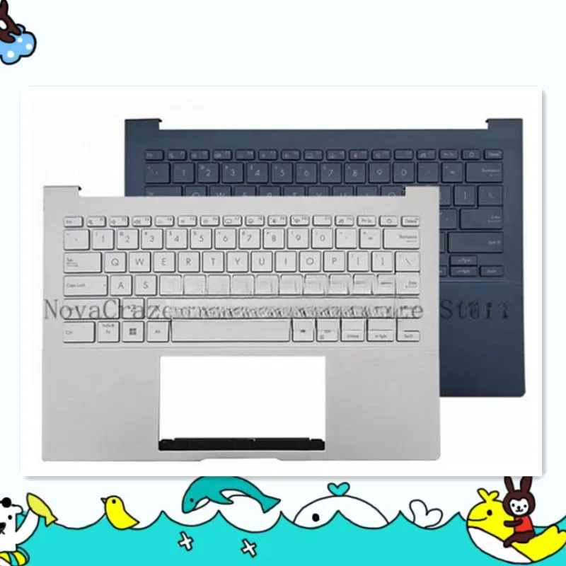 

Используется для Zenbook 14 UX3405M, упор для рук, США, с клавиатурой с подсветкой (2024 года)