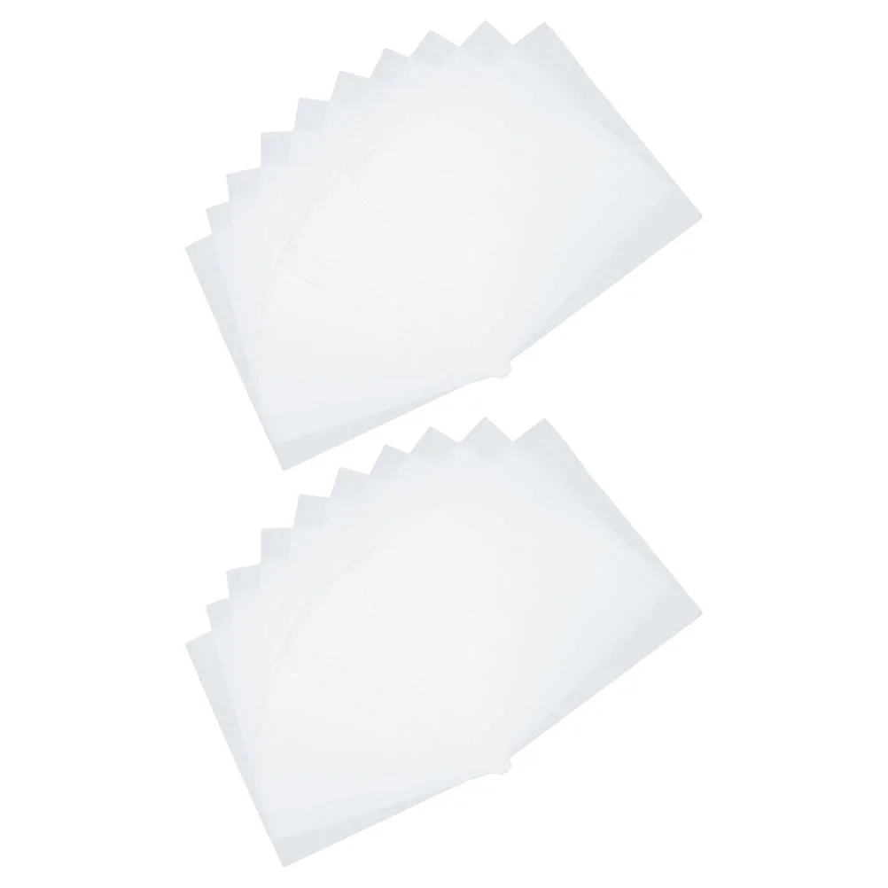 

60 Sheets Funnel Laboratory Consumables Qualitative Filter Paper Square Papers Coffee Tools White Absorbing Travel