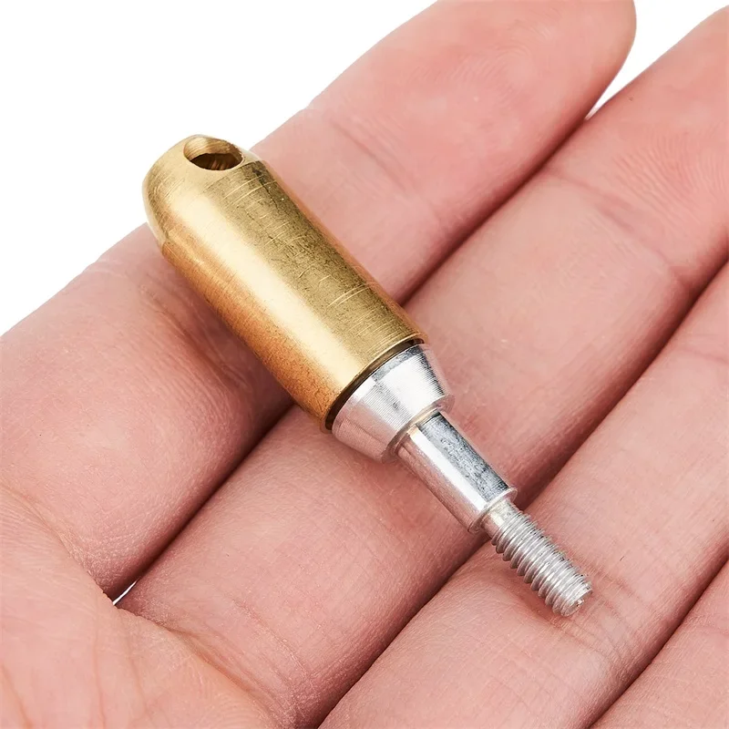 أطراف سهم صافرة ذهبية من Toparchery، رأس عريض للرماية، 140 حبة، أطراف سهم 50 مم، ملحقات الرماية، 6، 12، 24