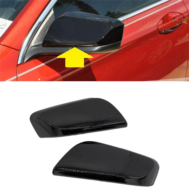 1Pair Side Rearview Mirror Cover Housing Trims for Chevrolet Impala 2014-2020 Outside Door Reversing Mirror Shell Cap