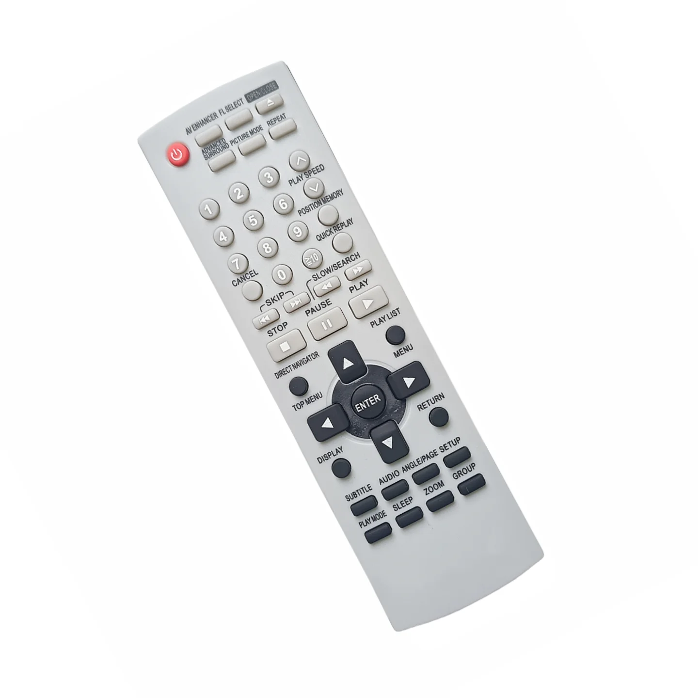 Novo controle remoto para Panasonic EUR 7621010   EUR 7621020   DVD-S75 EUR 7621070   N2QAJB 000043   DVD-RP56 EUR 7621080   Leitor de CD DVD