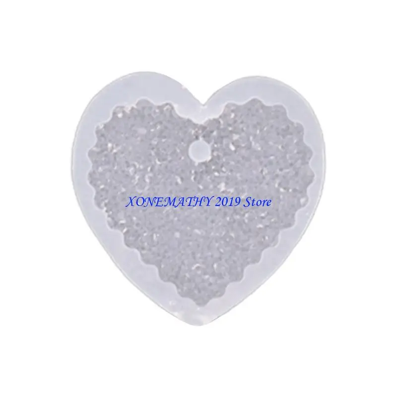 

F42F Подвеска для ароматерапии Силиконовая форма с отверстием Форма для мыла ручной работы DIY Craft