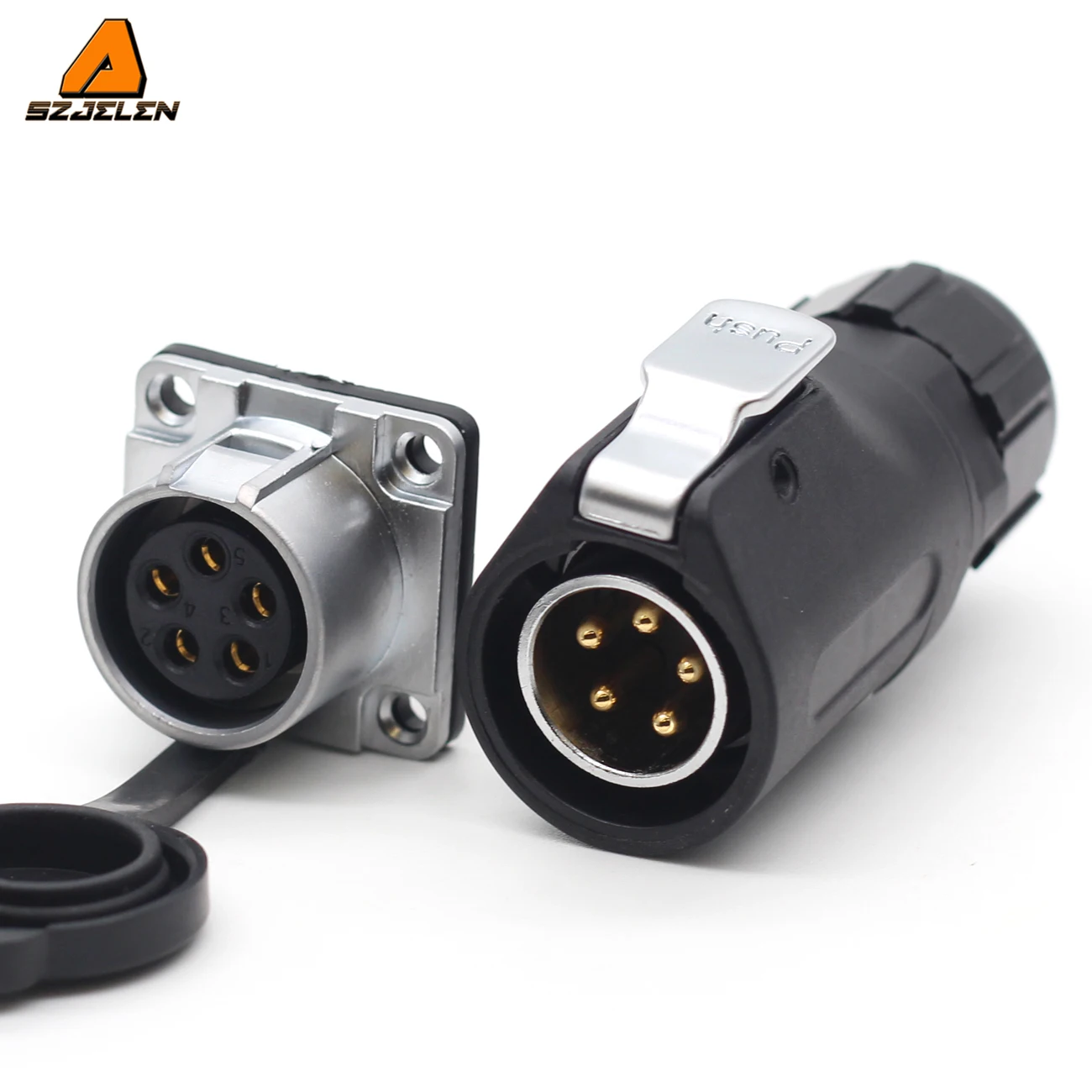XHP20 Series 2-12Pin Waterproof Connector Panel Mount Connector Industrial Connector Male Female Plug And Socket