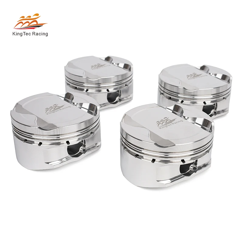 KingTec Racing K24 Engine Upgrade Piston 87.5mm CR 13.3:1 for Honda Accord CR-V K24A Heat Treated view 6