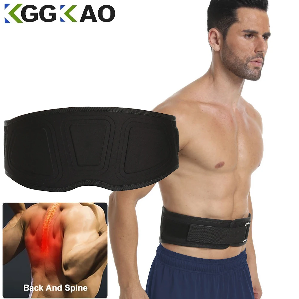 Weight Lifting Belt,Lumbar Support,Powerlifting,Workout,Squat,Back Support Neoprene Padded Self-Lock Buckle Belt for Men Women