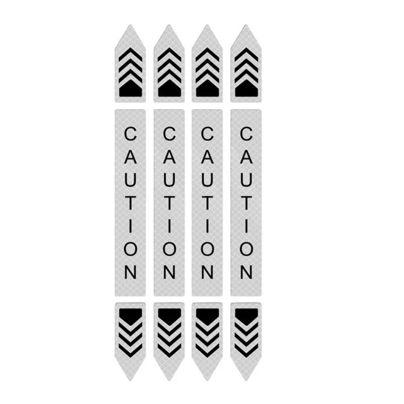 شريحة باب السيارة العاكسة الليلية صنبور عاكس لتحسين السلامة والحماية