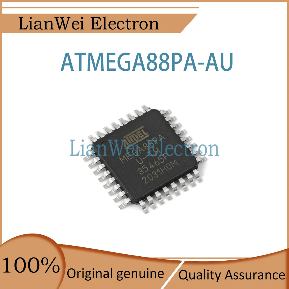 (1-10 Piece)100% New ATMEGA88PA ATMEGA88PA-AU ATMEGA88 MEGA88PA IC MCU Chip TQFP-32