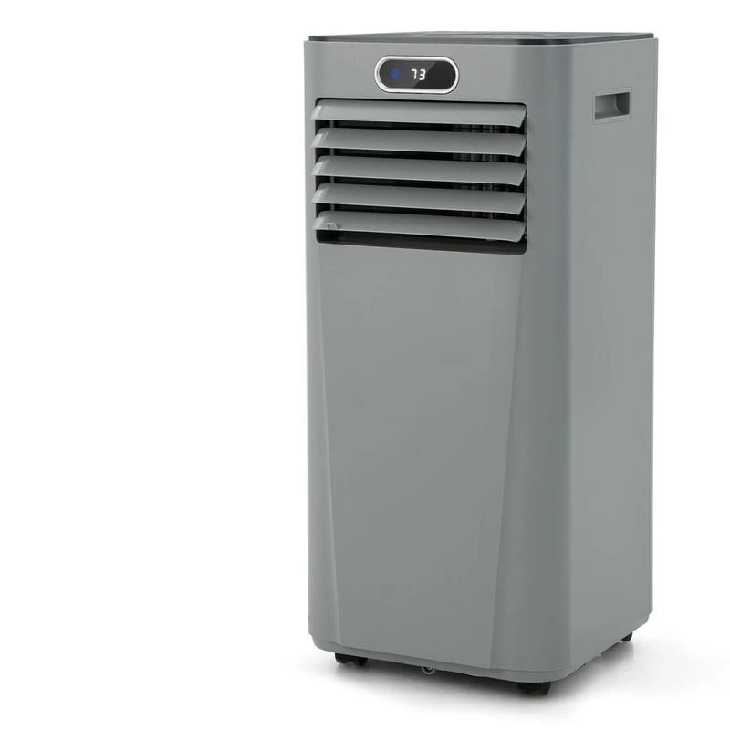 

8000BTU 3-in-1 Portable Air Conditioner with Remote Control-Gray
