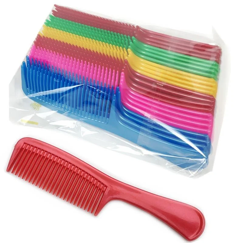 Vintage Large Size Plastic Comb for Long Hair Anti-Static Continuous Use Home Use Stylish Korean Version for Women And Students