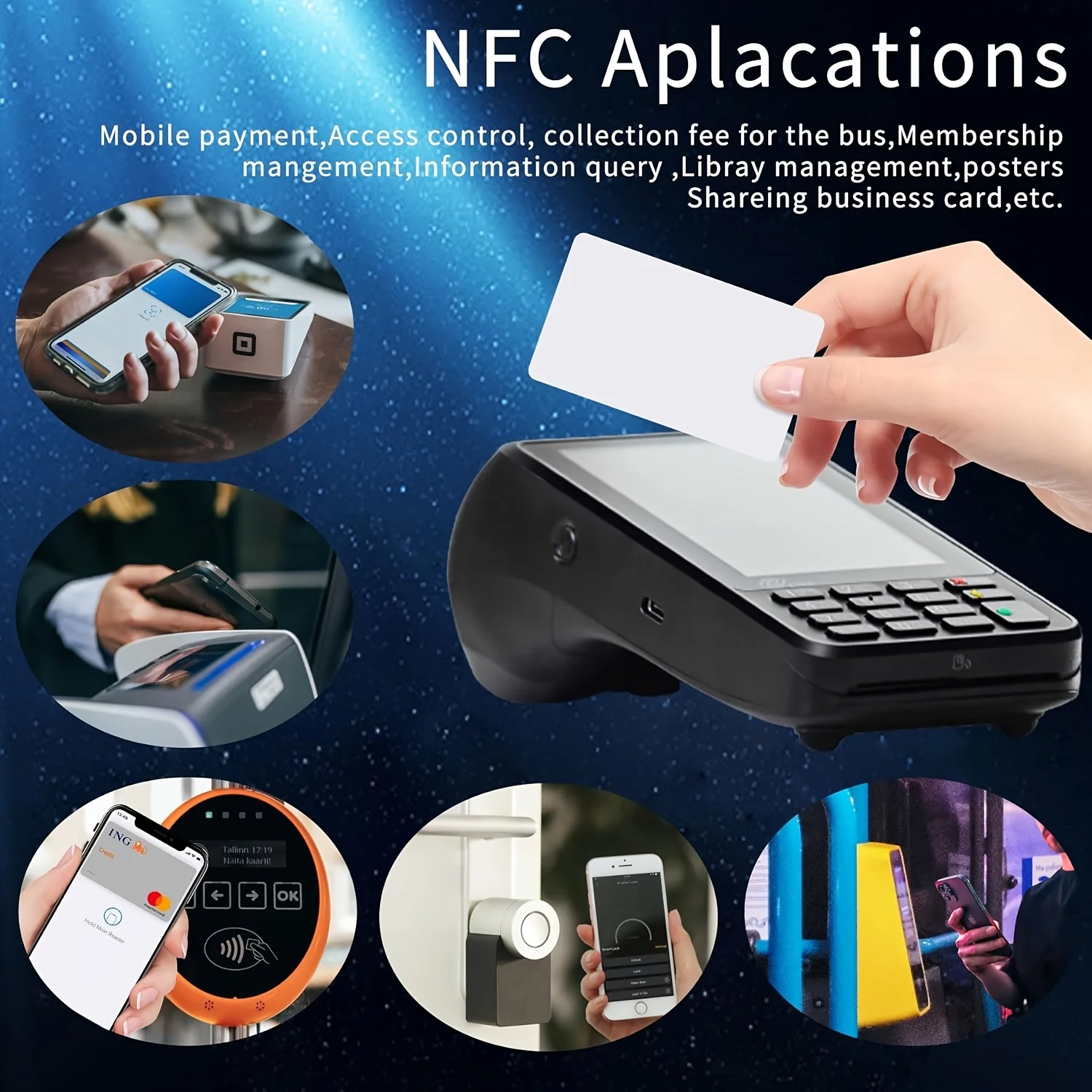 NFC card can be printed NFC Cards NFC Tags NFC Business Card NFC 215 Cards NFC Ntag215 Cards Blank