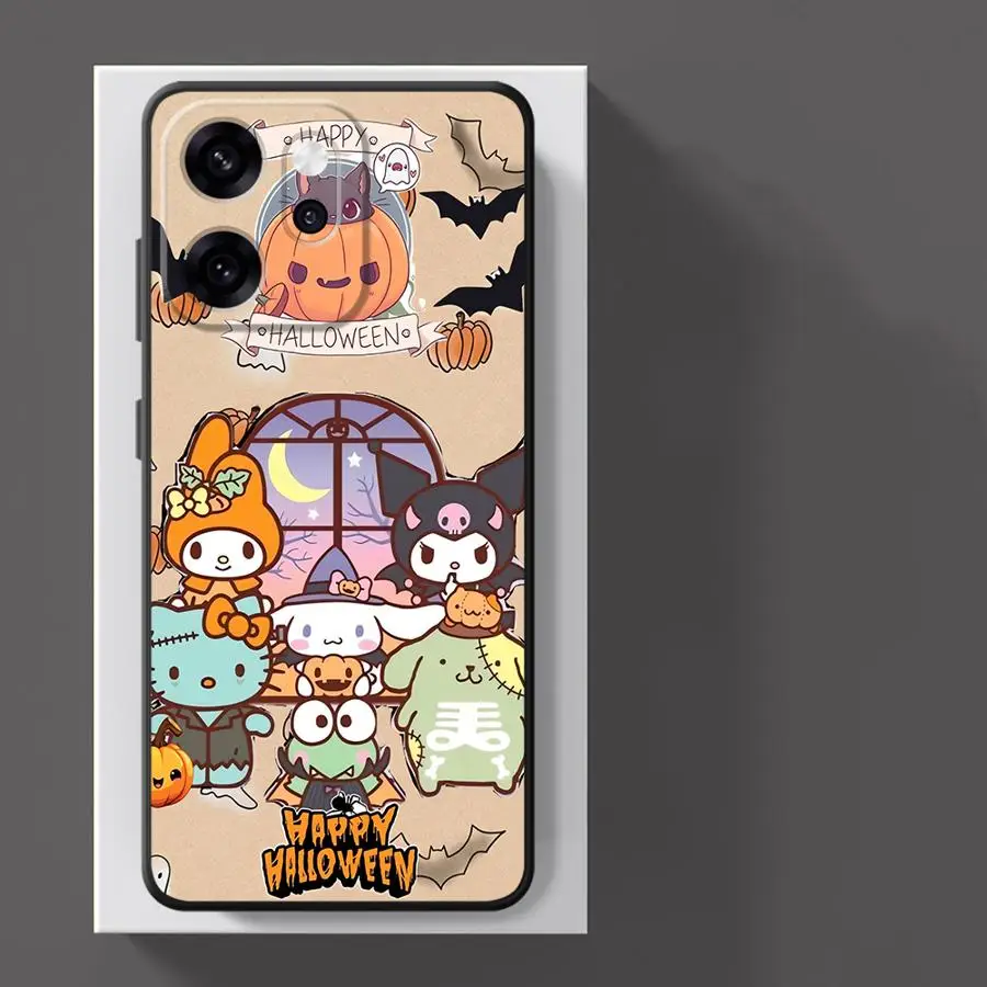 Halloween Anime Sanrio Case for Oppo Reno F9 F11 F29 A84 A78 A74 A93 A76 A83 A98 A96 Reno 4F 5 6 7 8 10 11 14 Soft Back Phone