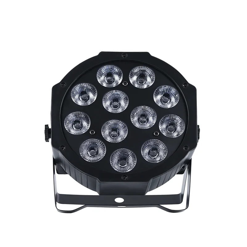 Led Par 12 × 12W 4in1 Stage Lights RGBW Projector DMX Controller Professional Wedding Party  Club Bar Holiday Effect Equipment