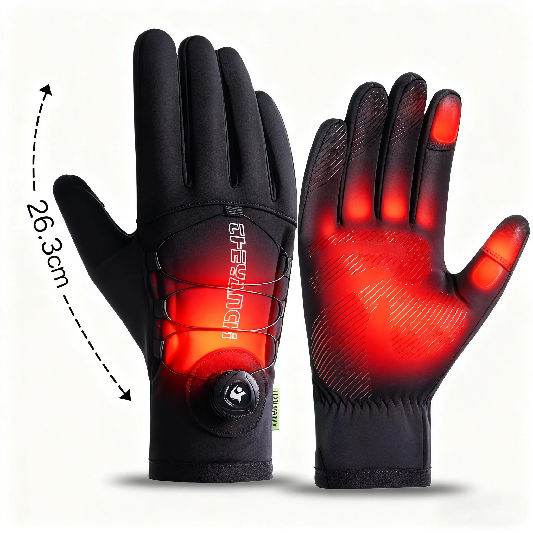 

Нескользящие морозостойкие зимние теплые перчатки для мужчин и женщин, уличные лыжи, беговые, велосипедные, мотоциклетные перчатки, термоперчатки с полным пальцем