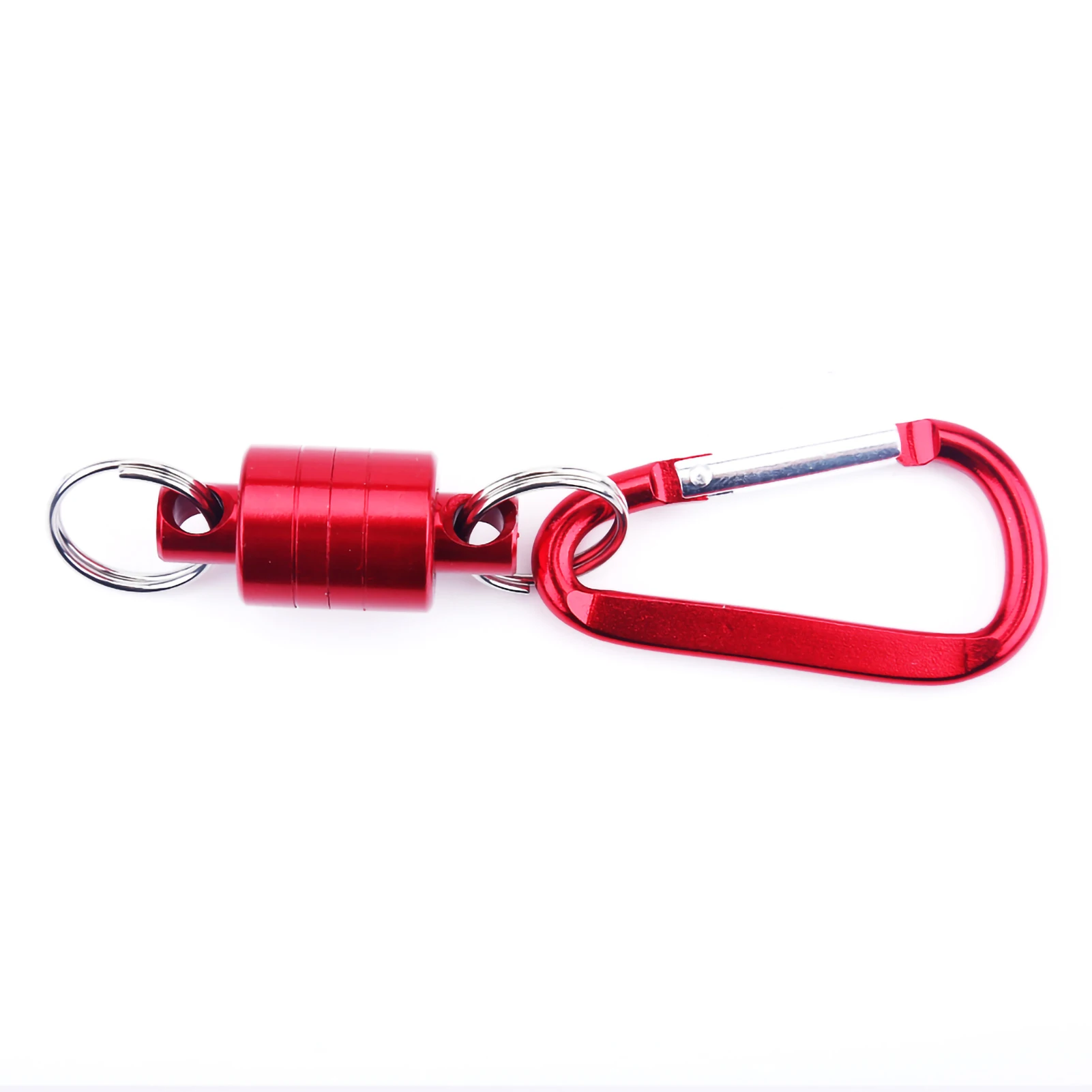 Fischernetz Halter Fliegenfischen Kescher Magnetische Kescher Halter Fliegenfischernetz Release Net Halter Karabiner Tackle Magneto – Detail 8