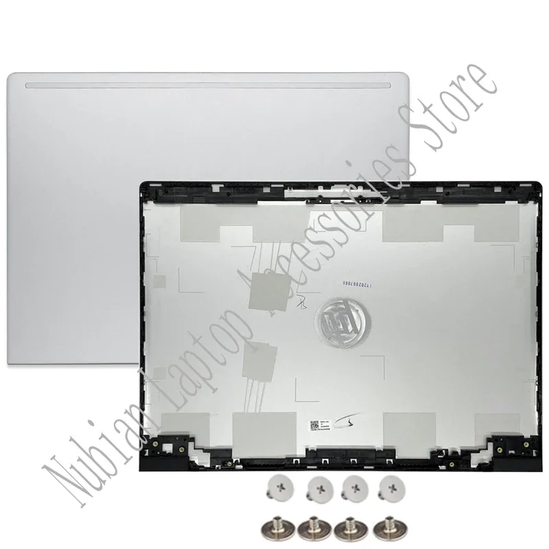 NEUES Original für HP ProBook 14 440 G7 445 G7 Zhan 66. Laptop-LCD-Rückseite/Frontblende/Handballenauflage-Obergehäuse/Unteres Gehäuse Silber